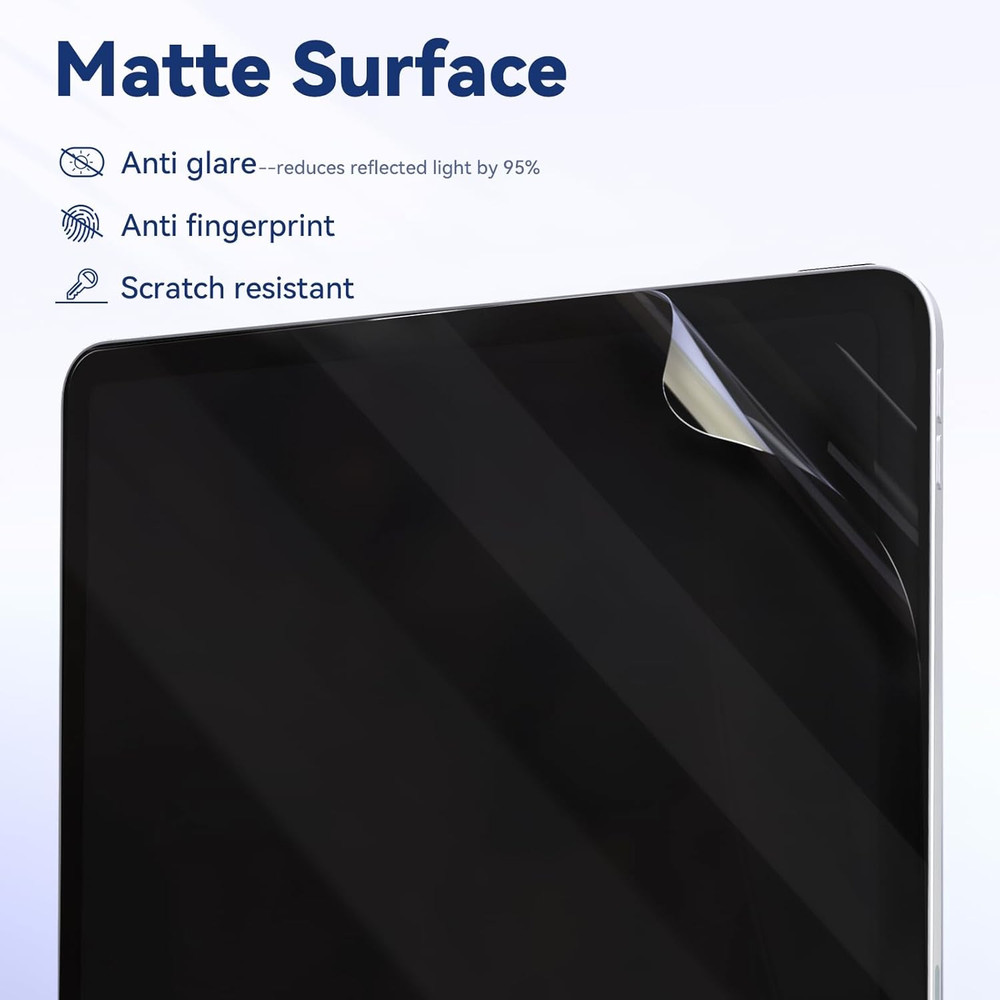 2 Pack anti Blue Light Screen Protector Compatible with Ipad Pro 11 Inch 5Th 6Th