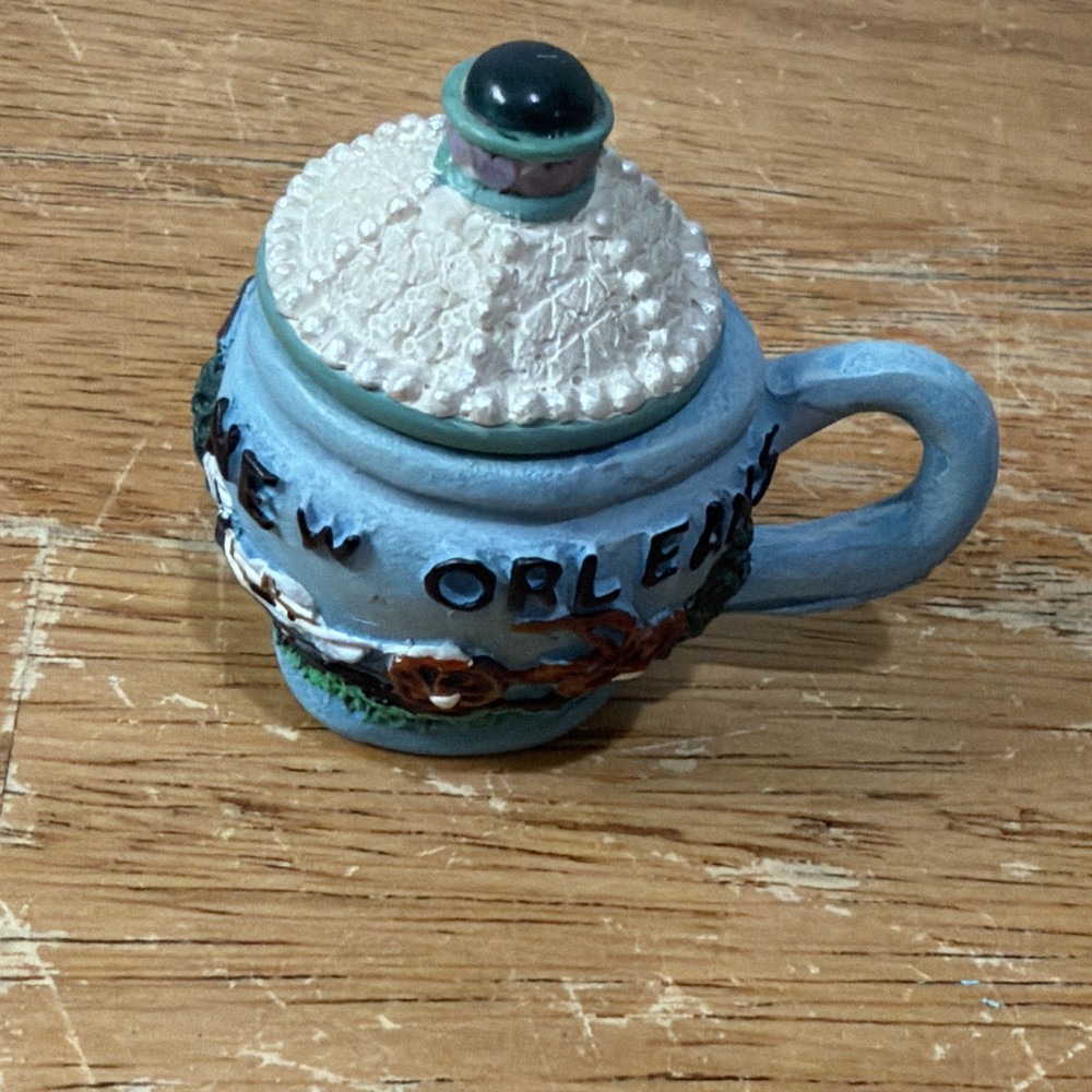 new orleans mini tea set Decorative Only