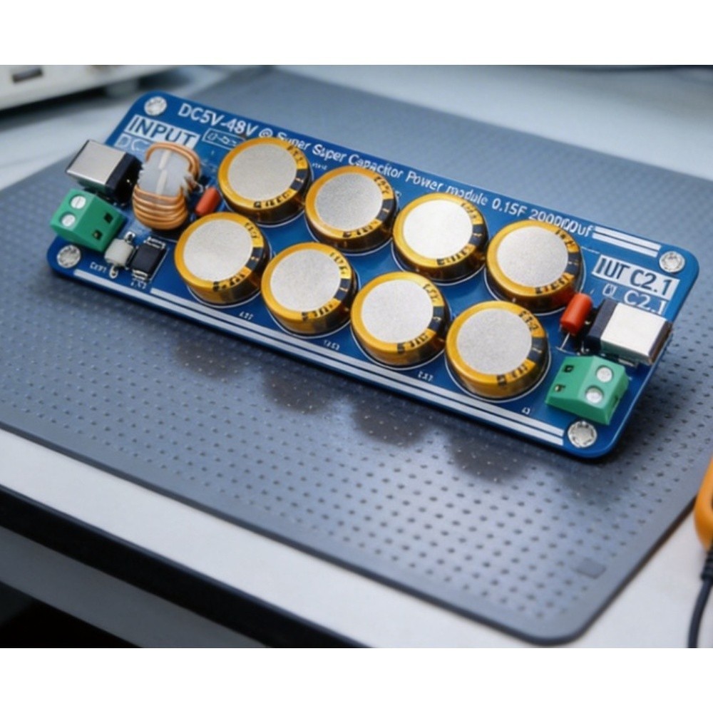 Supercapacitor Module Transient Suppression Plug-and-play INPUT OUTPUT Terminals