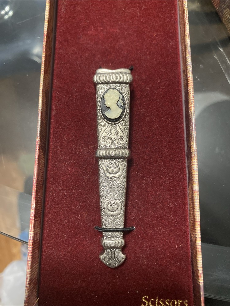 1928 Scissors Silver Tone Vintage