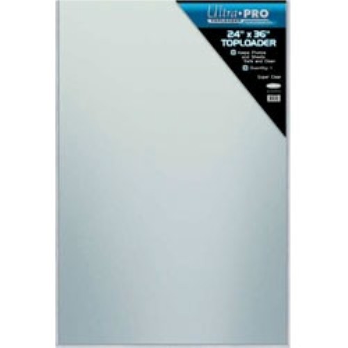 Ultra PRO Toploader - 36x24 - Single Toploader Rigid Plastic Large