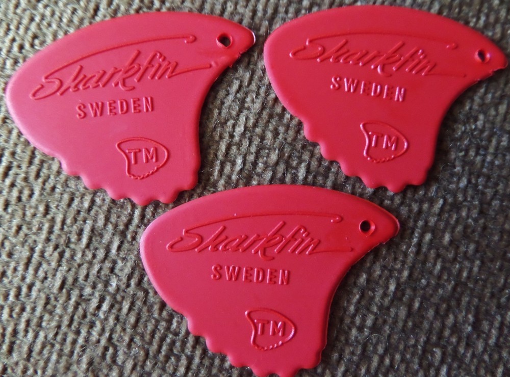 Landstrom Sharkfin Plectrums 3 Picks  (Light)