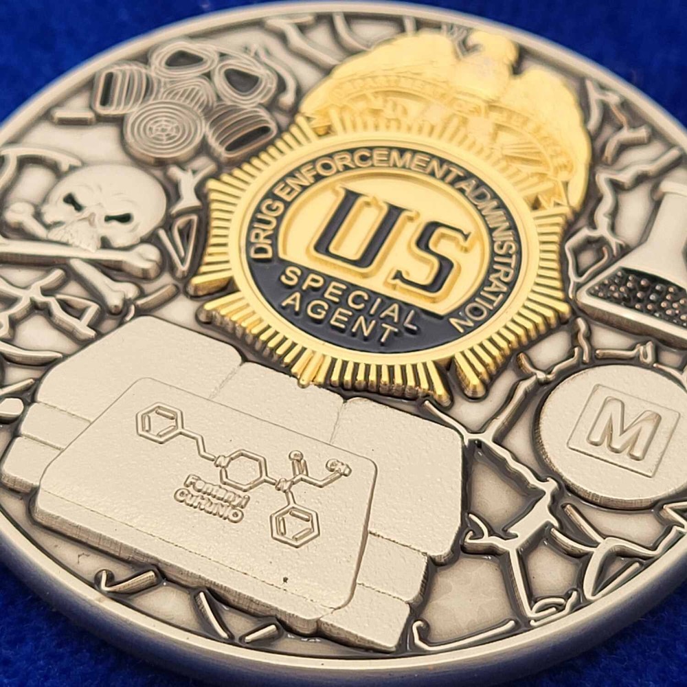Challenge Coin DEA