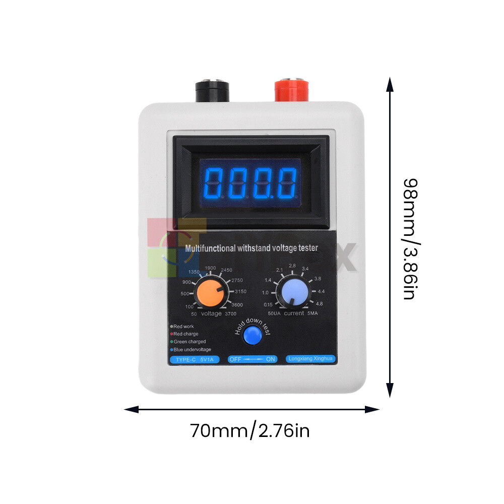 0V-3500V IGBT Voltage Capability Transistor Tester Diode MOS Triode LED Voltage