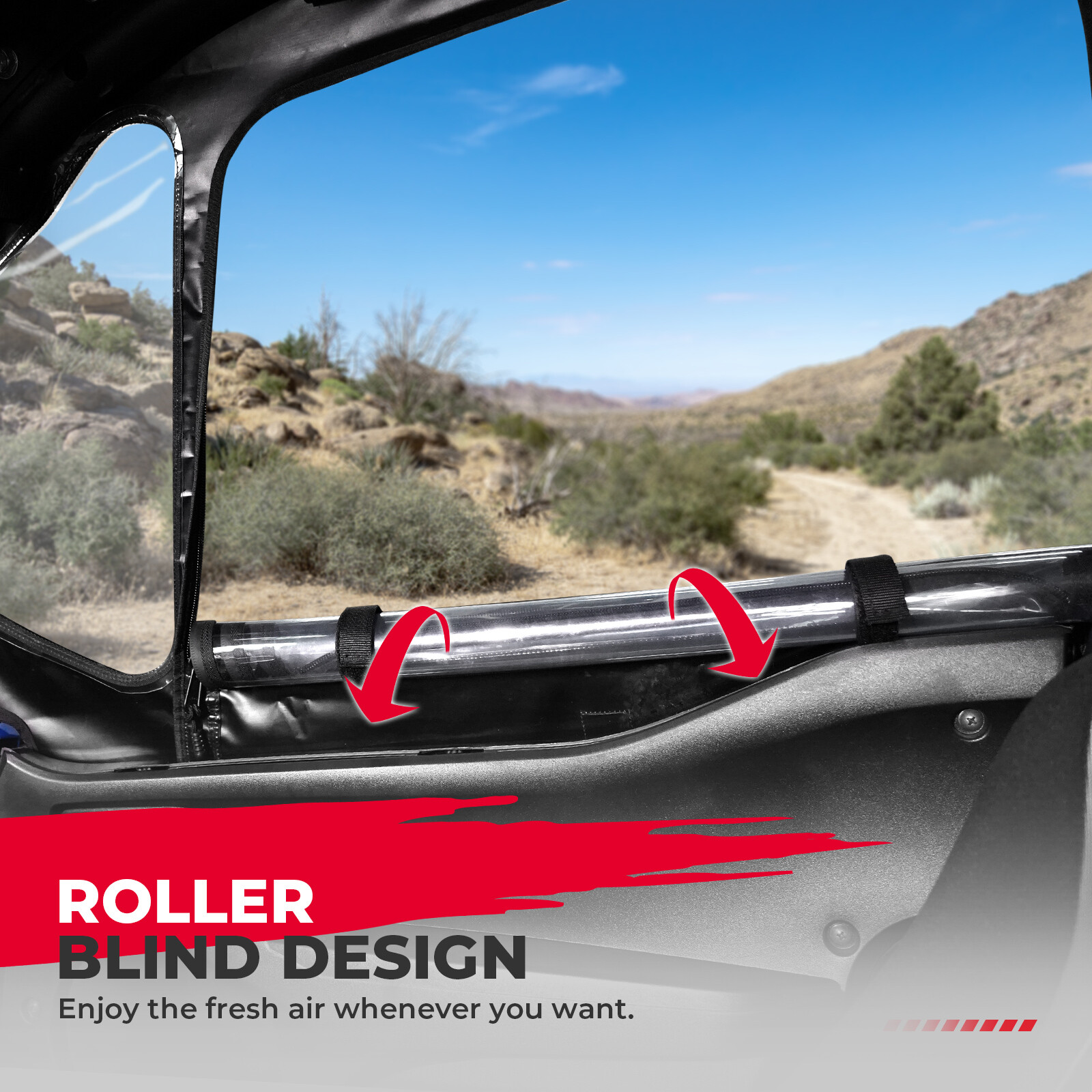 KEMIMOTO Upgraded Soft Upper Doors Set for 2020-2024 Kawasaki Teryx KRX 1000