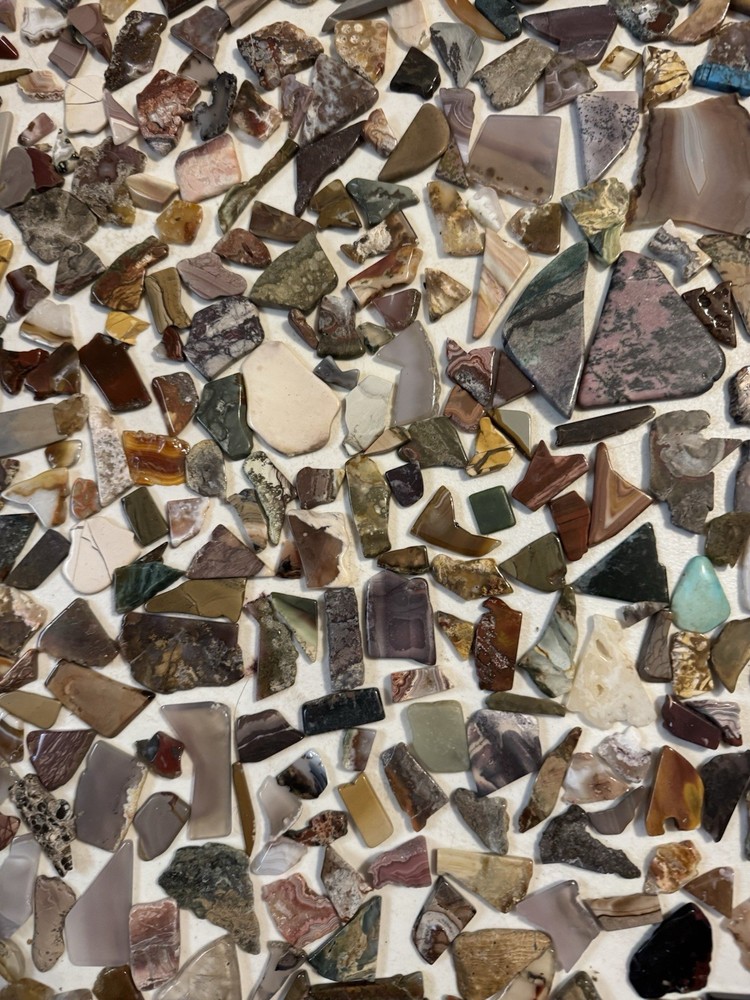 8 POUNDS SLICED POLISHED ROCKS