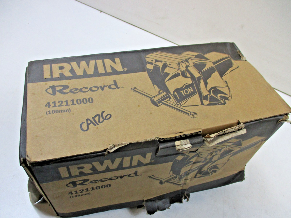 Irwin Record vice 4" new 41211000