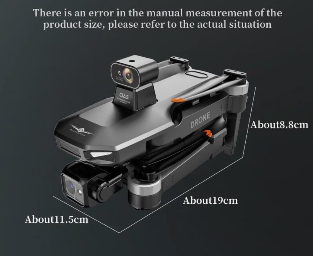 KF104 MAX2 Drone GPS 3-axis Gimbal 8K Dual Camera 6KM Remote Control With Screen