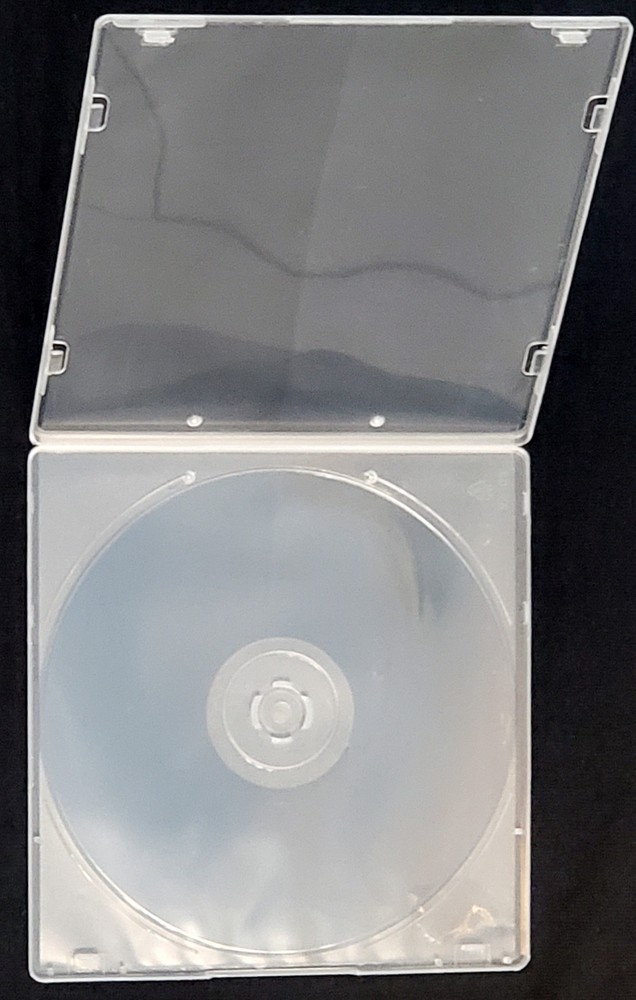 5.2mm Slimline Clear Polypropylene (Soft Plastic) Jewel Cases - 100 each