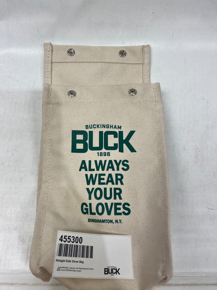 BUCKINGHAM MFG, GLOVE BAG, 455300