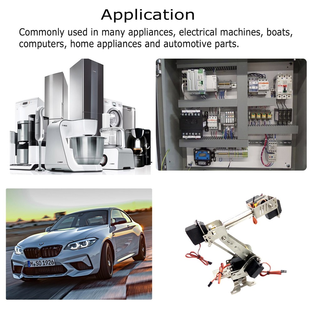 3 Pack SPST Normally On Off Open Momentary Push Button Switch Red