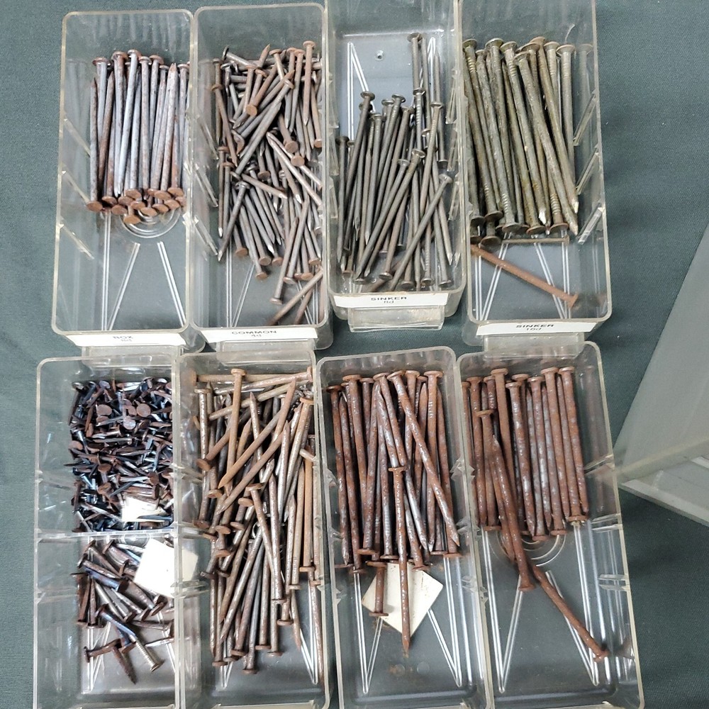 Plastic Storage 25 Drawers Workshop Organizer with Some Contents + Extra Partial