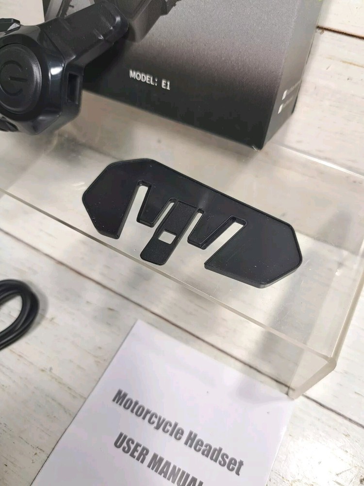 Motorcycle E1 Helmet Intercom Headset with CVC Noise Cancellation Stereo