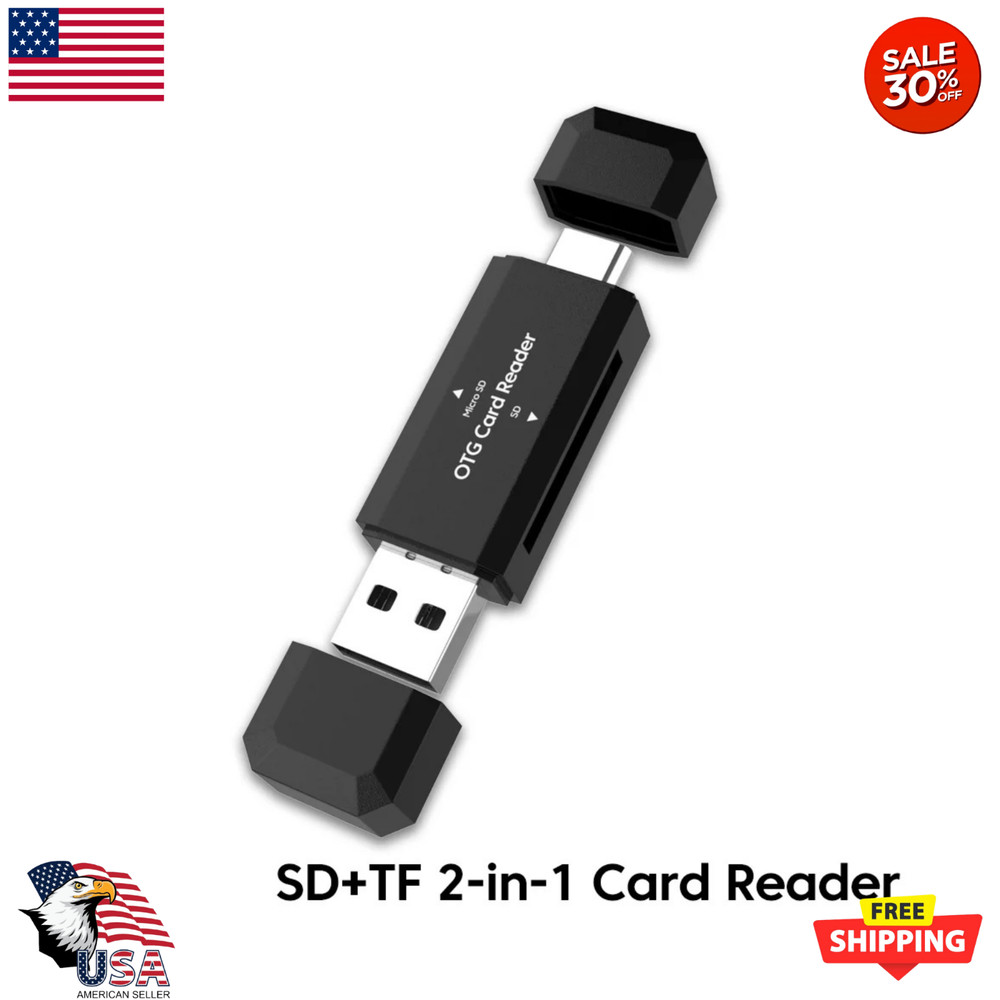 Card Reader USB 3.0 Type C Micro SD TF OTG Smart Memory Adapter Laptop Computer