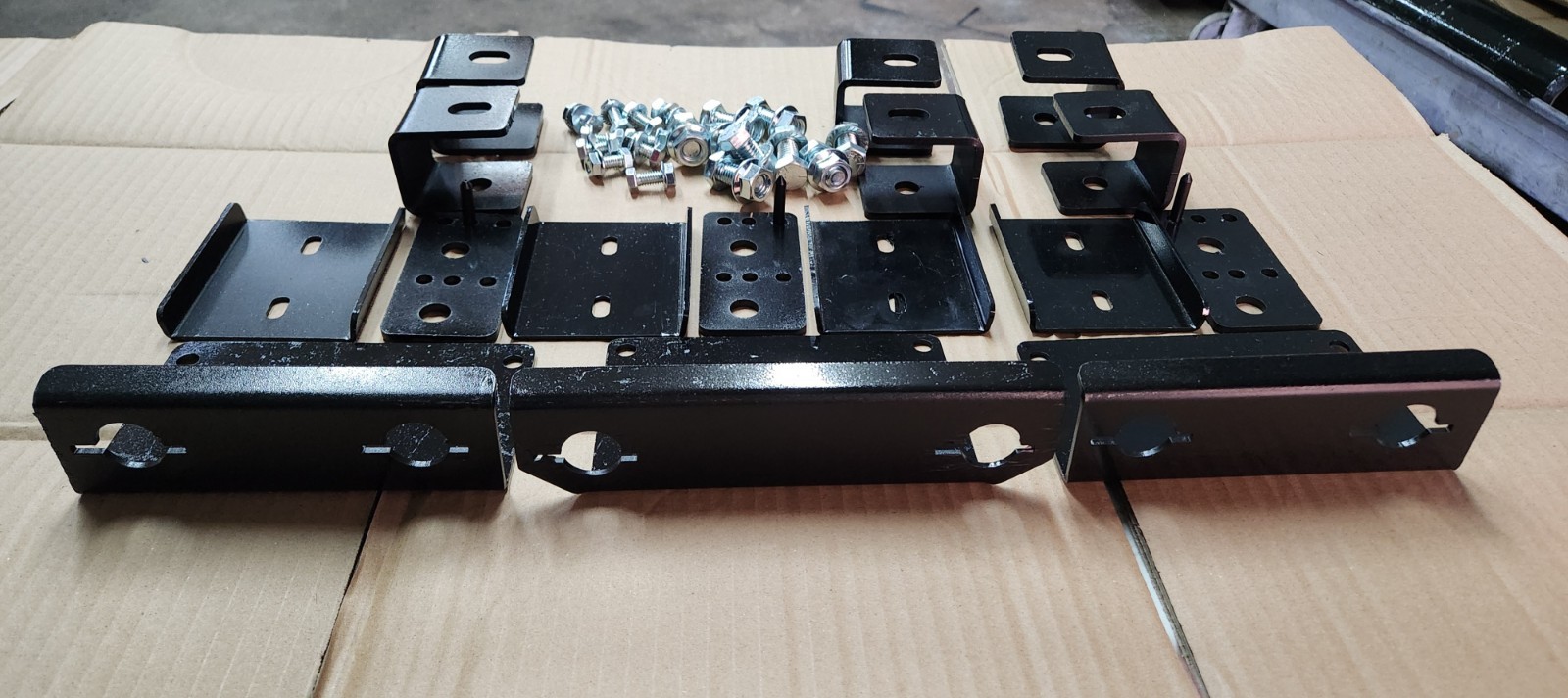 2019-2025 Chevy Silverado GMC Sierra w Cargo Bins Rear Seat Lift Kit 2" inch