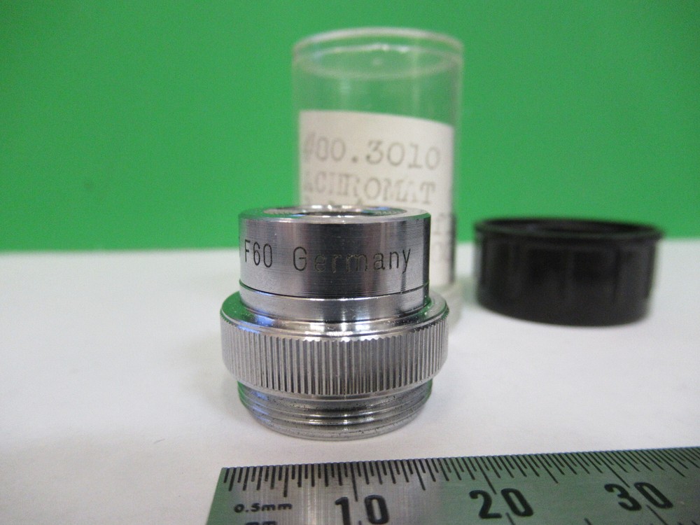 ROLYN GERMANY OPTICS OBJECTIVE 1X MICROSCOPE PART AS PICTURED S7-A-93