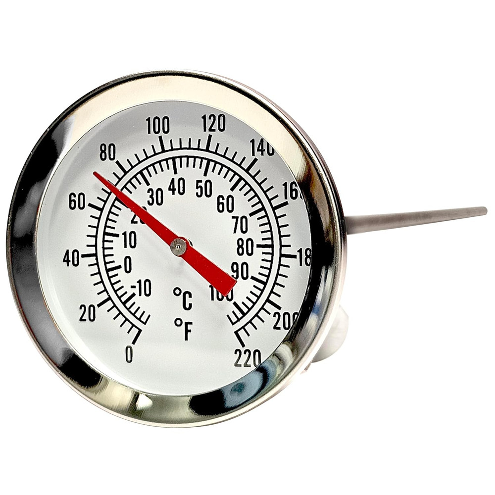 15477 12" Dial Thermometer Kettle Brew Pot