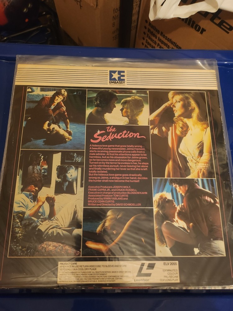 The Seduction Laserdisc
