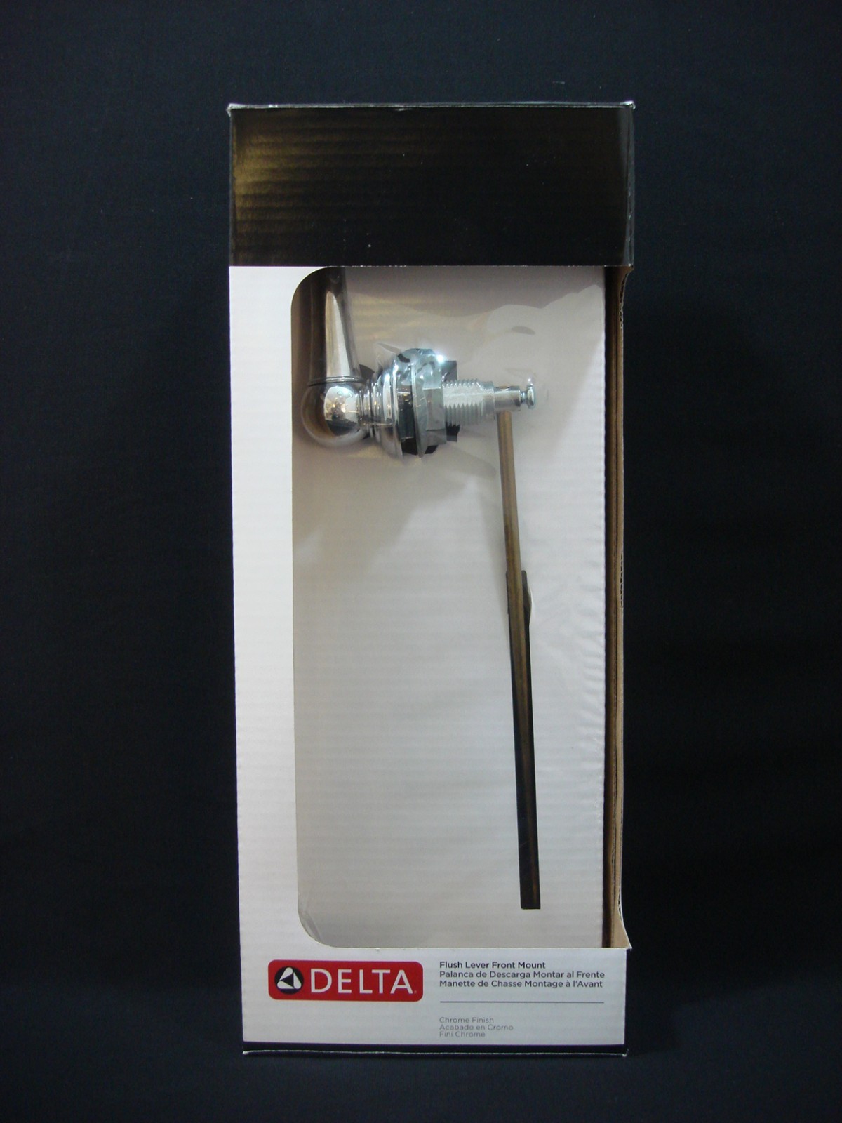 Delta Flush Lever Front Mount Chrome Finish PRO60-PC