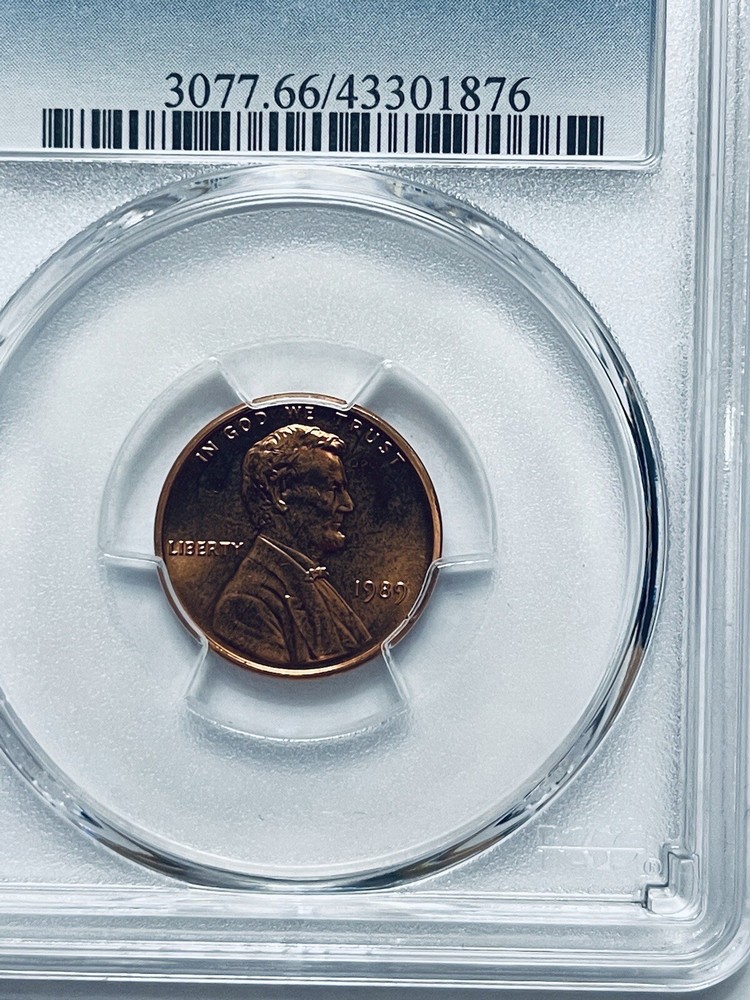 1989 Lincoln Memorial Reverse Cent PCGS MS66RD