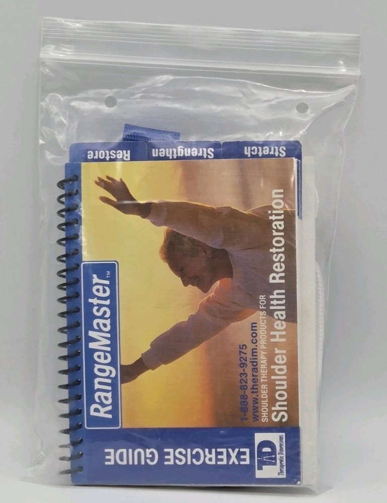 Therapeutic Dimensions Shoulder Pulley Door Strap RangeMaster & Exercise Guide