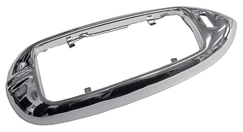 1949-64 GM; Chrome Bezel/Rim; For Dome Lamp; Various Models