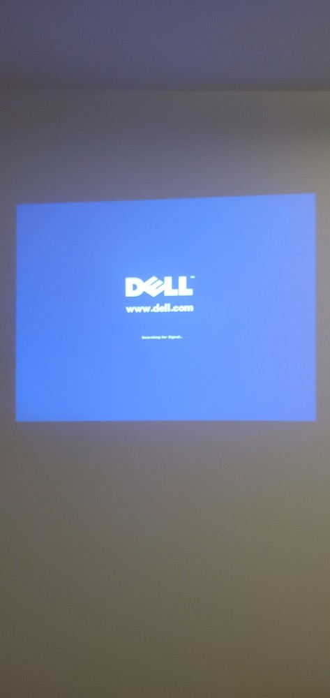 Dell 3400mp projector, working, with case And cables