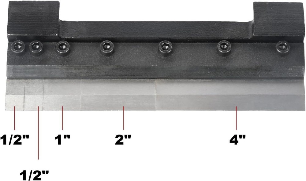 Precision Metal Bender with Removable Segmented Fingers for Custom Fabrication
