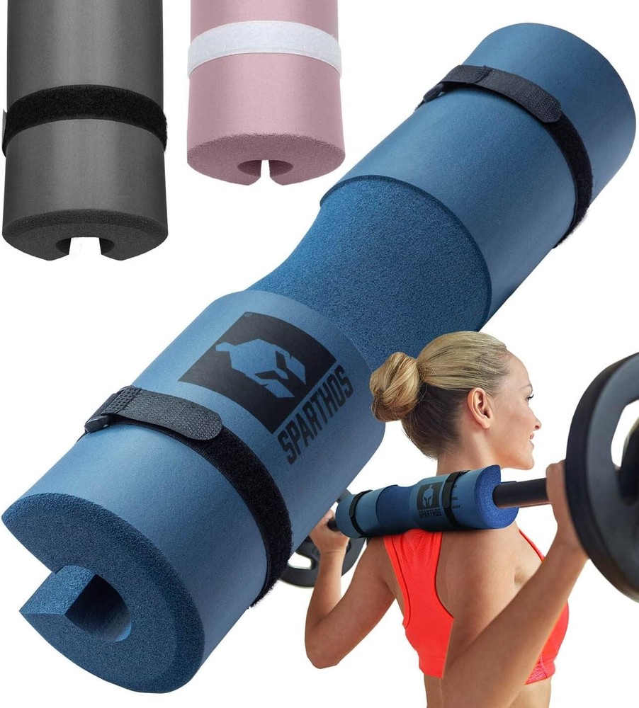 Sparthos Barbell Pad Comfort Equals Safety Blue
