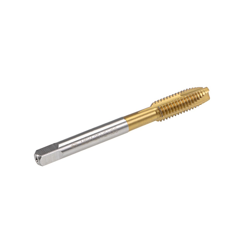 HSS Spiral Point Plug Threading Tap M8 Thread Ground Threads H2 3 Flutes