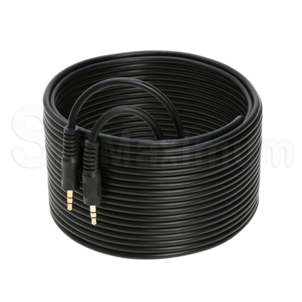 3.5mm Audio Stereo Male to Male Cable Aux Headphone Jack 3F-100FT Multi-Pack LOT