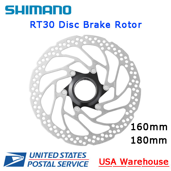 Shimano SM-RT10 SM-RT30 Rotor Disc Brake Rotor Center Lock 160mm 180mm MTB