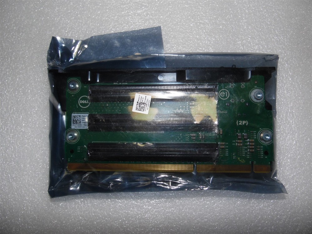 DELL POWEREDGE SERVER R520 RISER BOARD 2 FOR TWO PROCESSORS T44HM