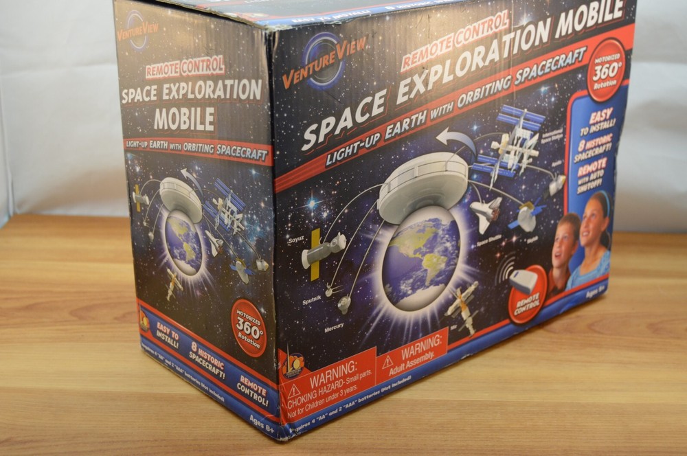 Venture View Space Exploration Mobile Remote Control Light Up Earth 