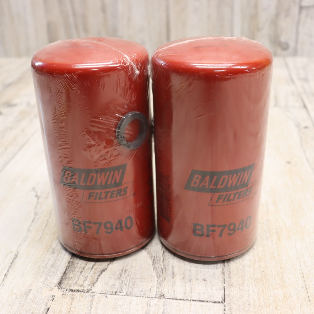 Baldwin BF7940 Fuel Filter (2 Pack) Spin On Threaded Filters & Gaskets