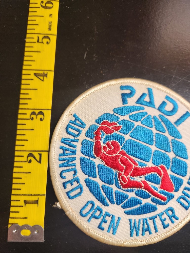PADI Advanced Open Water Diver Patch Scuba Diving Global Emblem