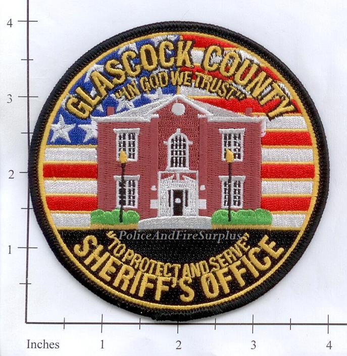 Georgia - Glascock County Sheriff's Office GA Police Dept Patch
