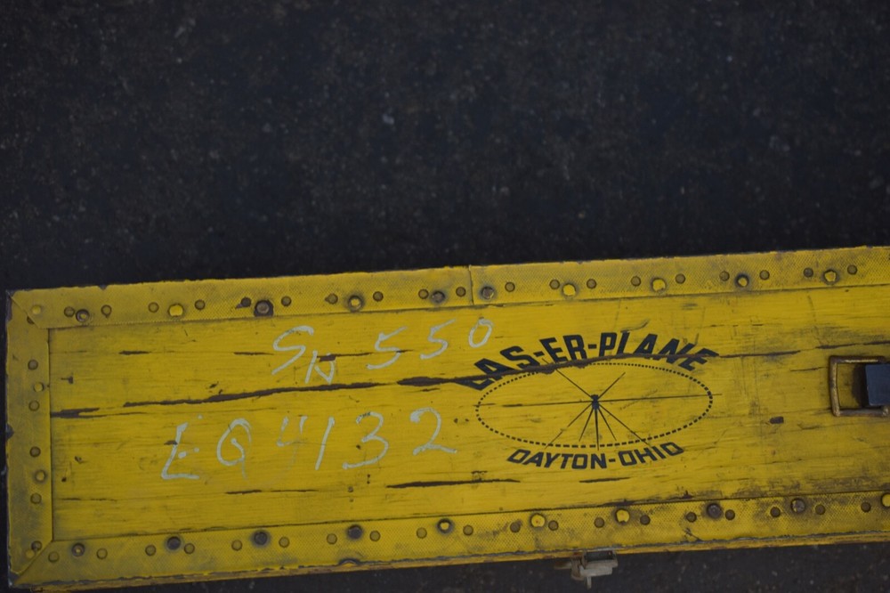 laser plane command post alignment