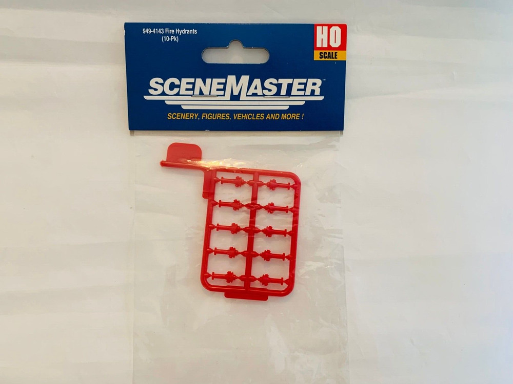 Walthers 949-4143 HO Fire Hydrants (10 pcs.) Sealed