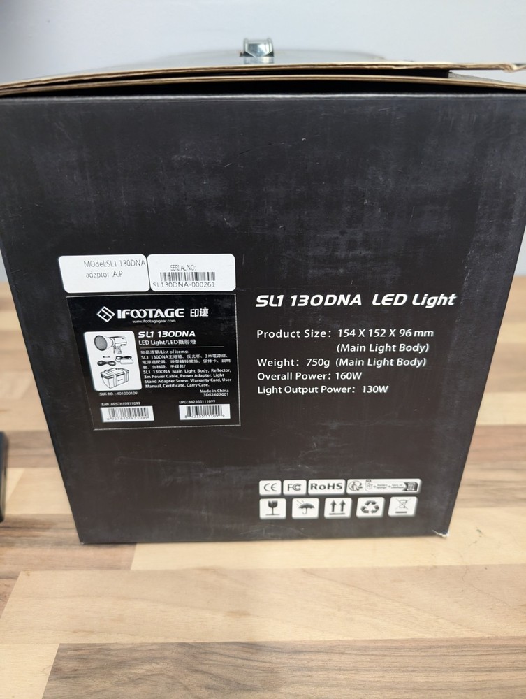 IFootage LED Video Light Continuous Lighting - 130W Daylight Continuous Video...