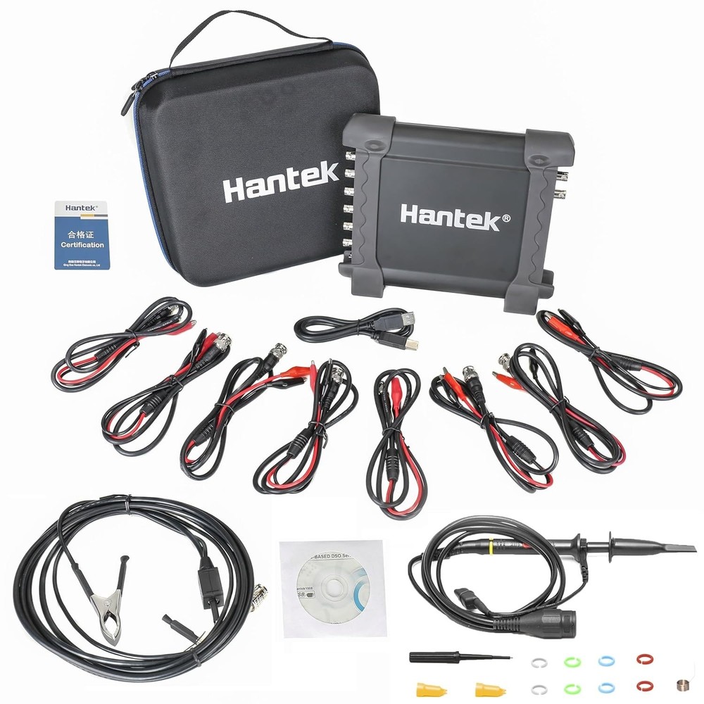 Programmable 8-Channel Digital Oscilloscope for Automotive Diagnostics
