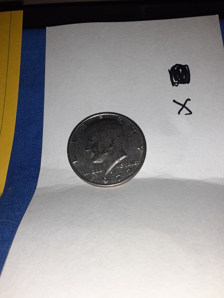 1972 kennedy half dollar d mint ..........[x]