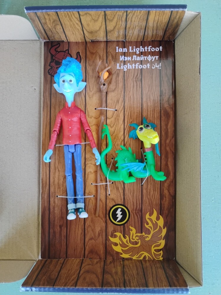 Disney Pixar Onward Ian Figure Blazey Damaged Box