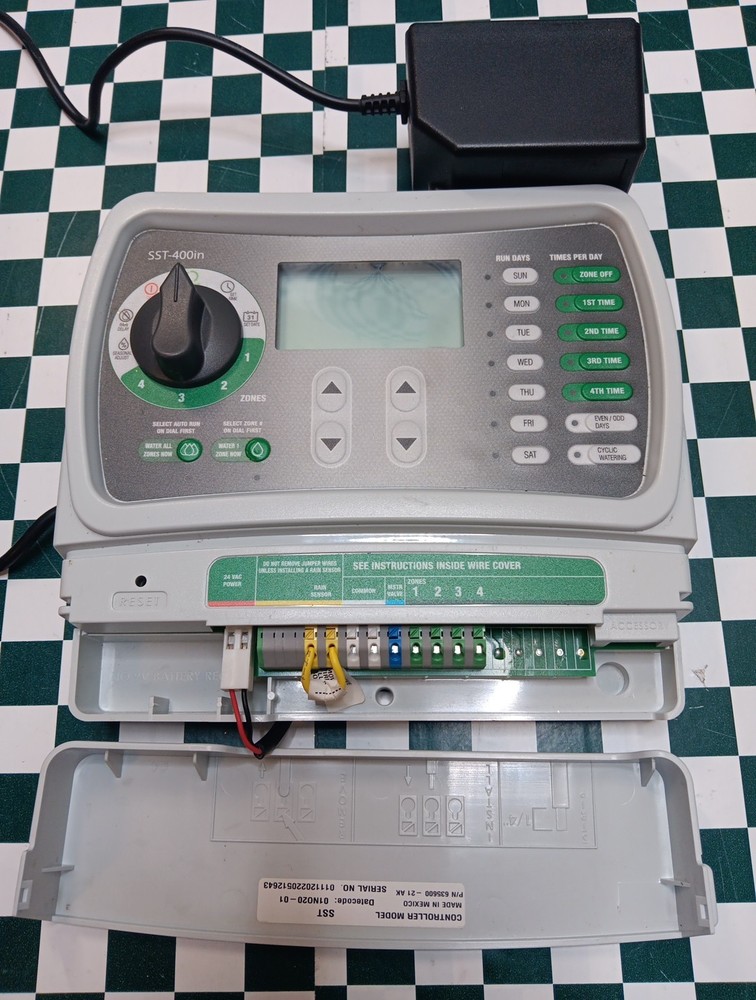 Rain Bird SST400IN 4-Station Indoor Irrigation Timer Controller