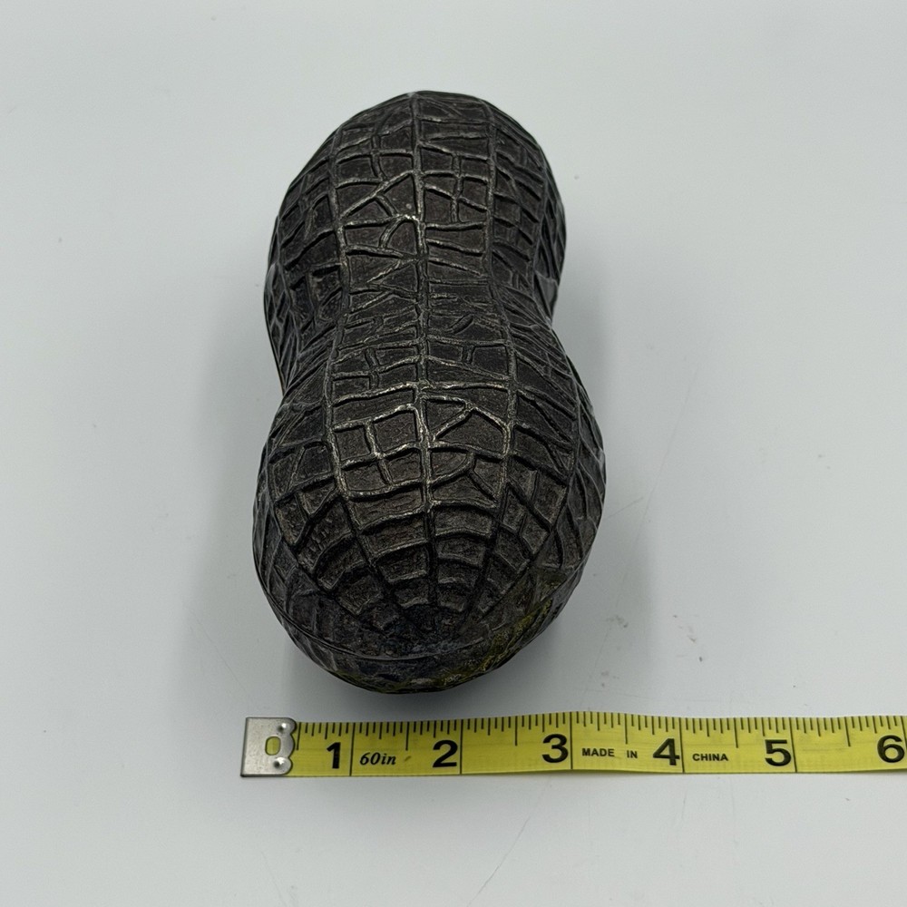 F.B. Rogers Silver-plated Peanut Shaped Trinket Box Keepsake c.1970’s JAPAN Rare