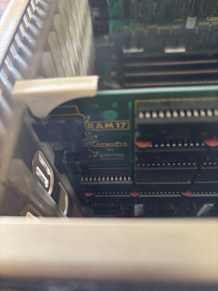 COMPUPRO S-100 Computer System - Vintage Computing Godbout Powers Up