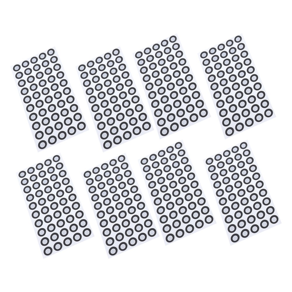 500 Pcs 3D Scanning Marker 6mm ID 10mm OD Reference Point Diffuse Reflection