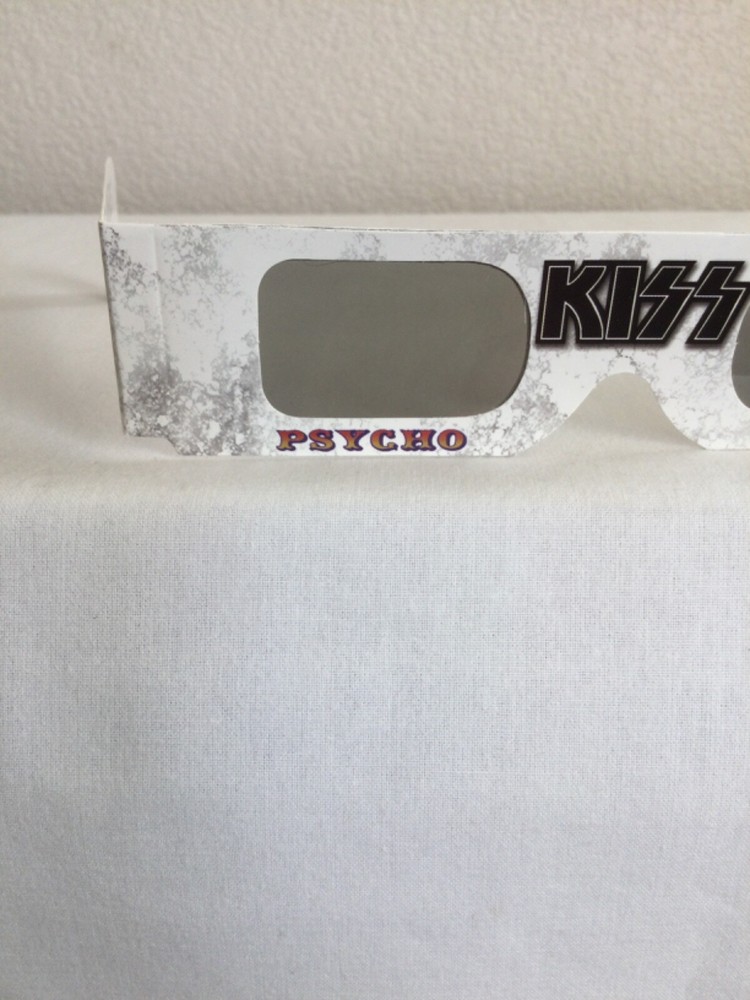 1998 KISS Psycho Circus Tour Key Chain, Working Pass, Psycho Circus 3D Glasses