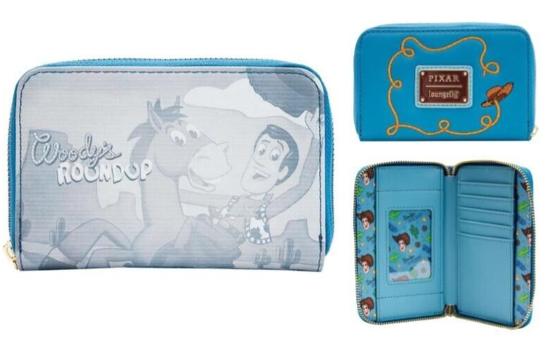 Toy Story Wallet Woody's Roundup Zip Around Loungefly Disney LACC EXCLUSIVE NWT