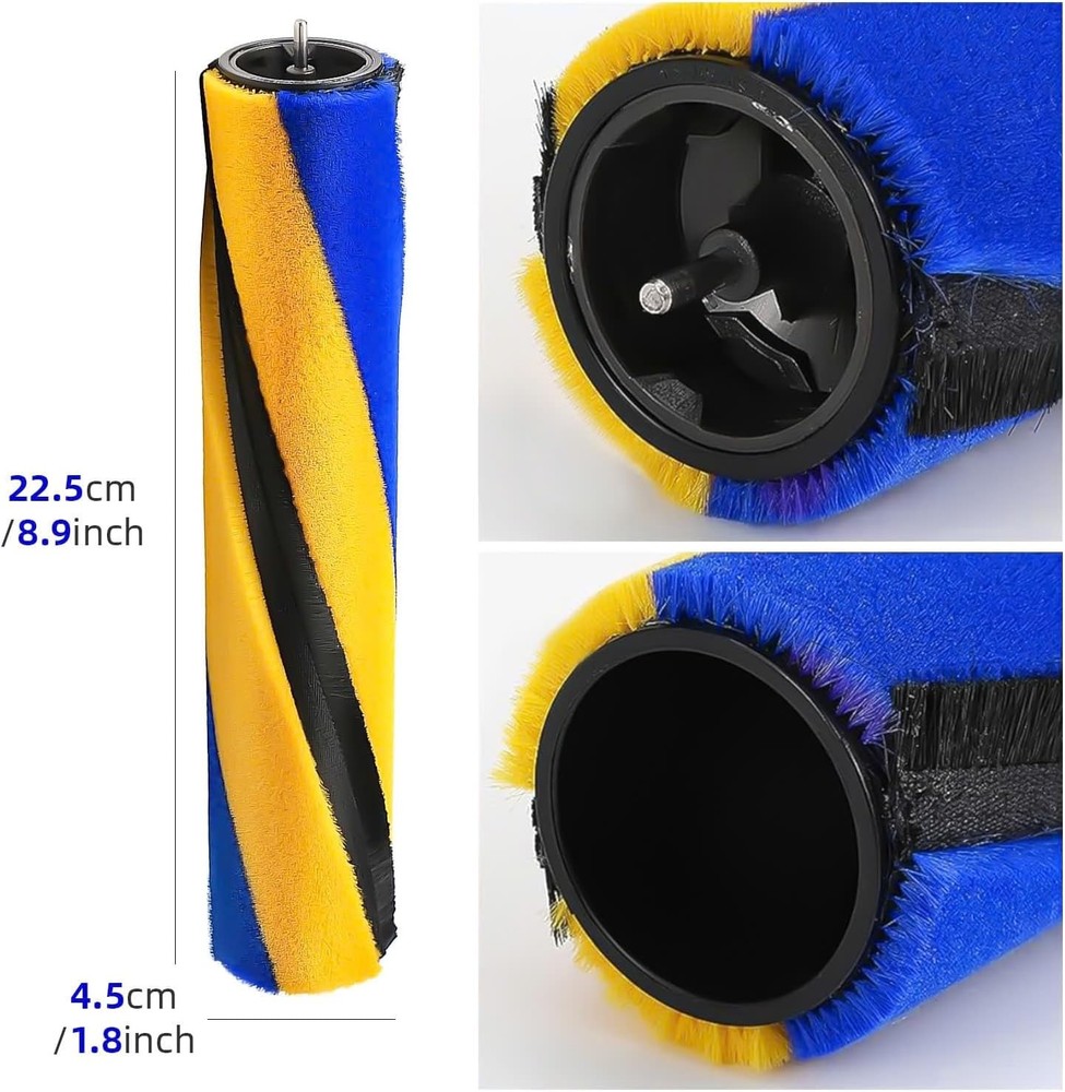 Combo 2 Pack V12 Filter 1 Laser Brush Bar Compatible with V12 Detect Slim